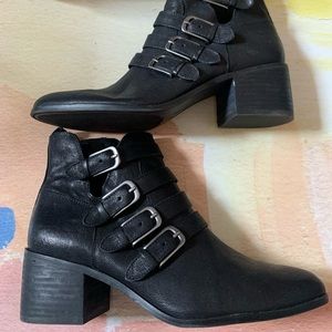 Lucky Brand Black Booties size 9